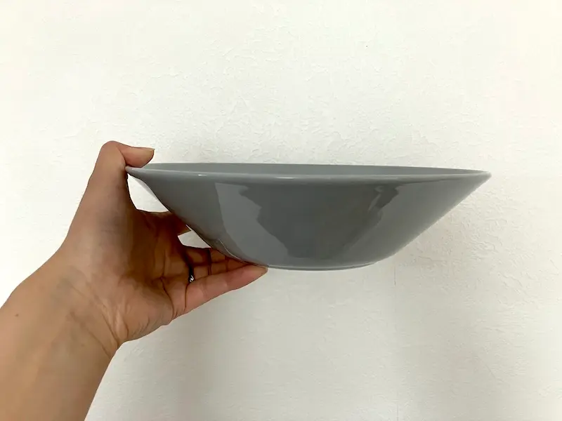 ティーマ ディープボウル パールグレー